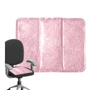 Cooling Gel Pad, Foldable Cooling Mat, 15.75x12.6in Reusable Water Cushion, Multi Purpose Cold Seat, Portable Comfort Solution for TV, Outdoor, Home, Camping, Study, Sleep