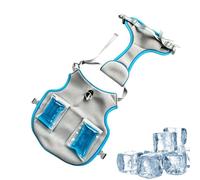 Cooling Harness for Dogs with Ice Pack - Evaporative Adjustable Jacket