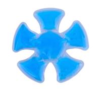 Cooling Hat Ice Pack, Foldable Reusable Cold Liner, Instant Reliefs, Lightweight Compact Design 1 Pack Blue for Headaches and Heat Fishing, Riding, Work, Outdoor, 7.09 inches