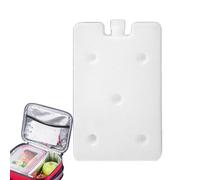 Cooling Ice Pack, Lunch Cooler Block, Portable Slim Pack, Reusable Cold Storage Gel for Drinks Meals, Long Lasting Chill Insert for Lunch Bag Travel Camping Picnic, Multi Use Cooling Pad for Air