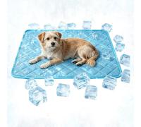 Cooling Mat Dogs - Breathable Anti Slip Pad, Portable Pet Resting Mat | Dog Cooling Pad for Summer | Breathable Fabric with Non Slip Base, Pets Sleeping Resting for Travel Indoor Outdoor, 30 x 40cm