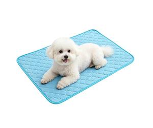 Cooling Mat for Dogs,Breathable Portable Foldable Washable | Summer Pet Kennel Pad - for Puppy Kitten Indoor Outdoor Car Patio Crate Balcony