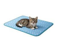 Cooling Mat For Dogs & Cats - Pet Kennel Ice Silk Cooling Pad, Breathable Summer Sleeping Mat For Puppies, Kittens & Small Pets, Indoor Outdoor Use For Home, Backyard, Balcony, Living Room & Bedroom