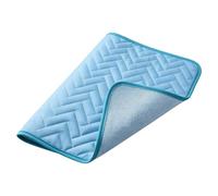 Cooling Mat For Dogs - Ice Silk Polyester Non Woven Fabric, Pet Kennel Cooling Pad, Washable Summer Cushion | Ice Relief Bed, Breathable Chill Mat For Indoor Outdoor Use Home Backyard Apartment Living