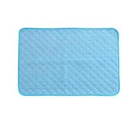 Cooling Mat for Dogs - Washable Breathable Portable Foldable, Ice Silk Pet Chilling Pad Bedding, Pressure Activated Summer Kitten Rug | Lightweight Absorbent Heatstroke Prevention Bed For Puppy Travel