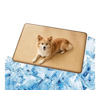 Cooling Mat - Self Activating Heat Relief Pad, Washable Portable Thick Breathable Cushion, 60x50x1cm Lightweight Travel Floor Panel, Weatherproof Solid PE Mesh Construction - For Home Indoor & Yard Ga