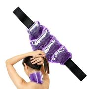 Cooling Neck Wrap - Reusable Ice Gel Pack for Heat Relief | Adjustable Cold Hot with Band Design, Insert Wrap Feature, Sports Recovery Accessory for Running Gym Outdoor Summer Activities