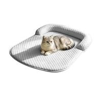 Cooling Pad Dog - Soft Pet Cooling Rug for Summer Comfort | 65x50x12cm Mesh Fabric Cushion with Pressure Relief Fill, Breathable Resting Mat, Kennel Crate Sofa Floor Bedding for Home Travel Use