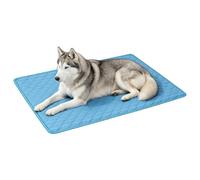 Cooling Pad For Cats Portable 15.75x19.69 Inch Breathable Foldable Non-slip | Pet Cooling Mat Ice Pad For Indoor Outdoor Home Kennel Car Travel Balcony Backyard 15.75x19.69 Inches Camping Hot Weather