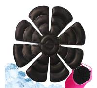 Cooling Pads Hat, Reusable Skin-Friendly Ice Pack Wrap, Summer Heat Protection Insert, 21.5cm, for Caps, Helmets, and Headwear During Outdoor Activities Agricultural Operations