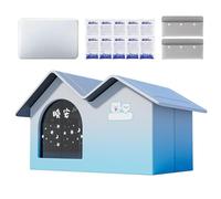Cooling Pet House | Temperature Reduction Cave | Cat Cooling House with Ice Pack | for Medium Large Breeds Kitten Puppy Garden Vacation