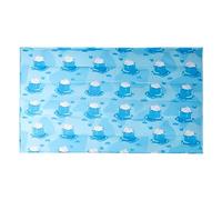 Cooling Pet Mat, Foldable Dog Mattress Pad, Soft PVC Non Slip Sleeping with Heat System, Pet Rest Accessory, Portable Cooling Bed with Clean Design, Comfort Mat for Travel Beach
