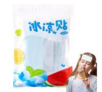 Cooling Relief Patch, Instant Cold Pads, 1 Set Cooling Patchs 10 Pieces, Fast Acting Skin Patches with Long Lasting Effect, Stickers, Body Patch Set, for Sports Travel Hiking Use