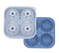 Cooling Sphere Tray, Sport Pattern Freezing Form, Rapid Chill with Release System, Flexible Freezer Container Tool, Bar Accessory with Pattern Design, Beverage Tool for Home Bar