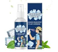 Cooling Spray - 120ml Body Cooling Mist Spray | Non Greasy Portable Summer Refreshing Mist for Outdoor Sports Travel Hiking Running Yoga Heat Relief for Adults Skin Care
