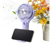 Cooling: The portable fan with mist releases a fine, cool mist with