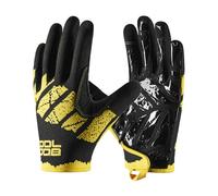 COOLJOB Gants de Travail Respirants pour Hommes avec Dotés d'une paume en silicone haute, Gants de Écran Tactiles pour Conducteur, Manutentionnaire et Sportif, Taille M