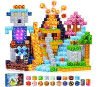 COOLJOYA Construction Magnetique Enfant Cube Magnétique 150 Pièces,Ensemble de Cubes de Construction Magnétiques, Jouet créatif Montessori pour Enfants à partir de 4 Ans