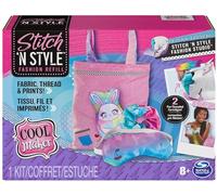 COOLMAKER - RECHARGES Stitch’N Style Fashion Studio - Recharges Machine À Coudre - Tendance Fun Facile - Accessoires & Transferts Textiles - Jouet Enfant 8 Ans et + - Loisirs Créatifs