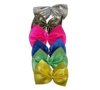 COOLMP Lot de 12 - Noeud papillon de clown grand 19cm mix