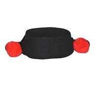 COOLMP Lot de 3 - Chapeau toréador avec Boules Rouge
