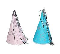 COOLMP Lot de 6 - Chapeau carton de fée rose