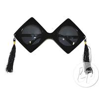 COOLMP Verres pour Les études supérieures en Forme de Chapeau Tocco da Docteur Graduation Party