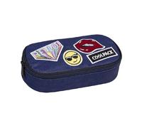 Coolpack 93798CP, Trousse scolaire CAMPUS - BADGES G DENIM, Multicolor