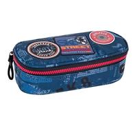 Coolpack B62154, Trousse scolaire CAMPUS Blue (Badges B), Multicolor