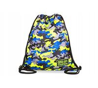 Coolpack B74094, Sac de sport à cordon SPRINT LINE CAMO FUSION YELLOW, Multicolor