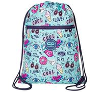 Coolpack D070321, Sac de sport à cordon VERT MINT DODDLES, Multicolor