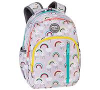 Coolpack E27601, Sac à dos scolaire BASE RAINBOW TIME, Grey