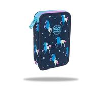 Coolpack F066670, Trousse scolaire JUMPER 2 BLUE UNICORN, Blue