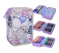 Coolpack F067833, Trousse scolaire JUMPER 3 White Bunny, Multicolor