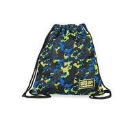 Coolpack Sprint Line Camo Mesh Yellow, Sac de Sport à Cordon Mixte Enfant, Multicolore, Taille Unique