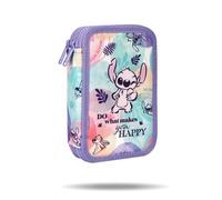 CoolPack Trousse à crayons avec accessoires, trousse à crayons pour garçons et filles, multicolore, Moderne