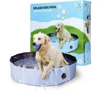 Coolpets CoolPets CoolPets Splash Dog Pool L -120 x 30 cm - Piscine pour chiens - Piscine pour chiens - Piscine pliable pour chiens - Antidérapante - Longue durée de vie