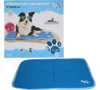 CoolPets Premium Tapis pour Chien refroidissant M - 75 x 50 cm - Coolgel antidérapant et Anti-Flux - avec Citronnelle et Eucalyptus