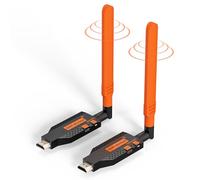 Coolpie Émetteur et récepteur HDMI sans fil, kit d'extension HDMI sans fil 1080p pour diffuser de la vidéo et de l'audio vers l'écran/projecteur à partir d'un ordinateur portable/appareil photo de 100