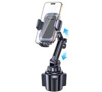Coolpow Car Phone Holder Cup Holder Car Phone Holder Support Universel réglable pour téléphone Portable pour Camion für LKW, SUV, Vehicle Cup Holder for iPhone 16 Galaxy, Google und Alle 4-7 inch