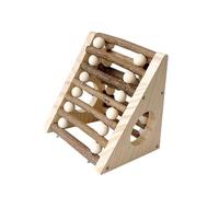 Cools Rampes d'escalade en bois pour hamster - Échelle anti-mastication pour l'exercice et le repos - Échelle d'exercice pour petits animaux domestiques