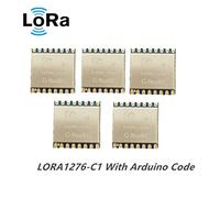 COOLTECH ELECTRONIC Lot de 5 modules émetteur-récepteur sans fil longue portée RFM95W, NiceRF 915MHz SX1276 100 mW LORA1276-C1