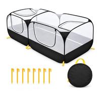 Coolty Parc de Jeu pour Petits Animaux, Grand Mobile Parc de Jeu pour Poules Chatons Lapins Canards Poules