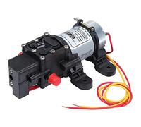 Coolty Pompe à eau à diaphragme haute pression DC 12 V Pompe électrique auto-amorçante 100 psi 4L/Min pour RV Caravan Boat Cleaning Lavage et arrosage de jardin