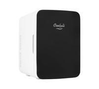 Cooluli Mini réfrigérateur 10 l pour chambre à coucher, voiture, bureau et dortoir universitaire - Refroidisseur portable et réchauffeur 12 V pour nourriture, boissons, soins de la peau, beauté et