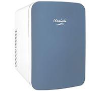 Cooluli Mini réfrigérateur 15 L pour chambre à coucher, voiture, bureau et dortoir universitaire - Glacière et réchauffeur portable 12 V pour nourriture, boissons, soins de la peau, beauté et