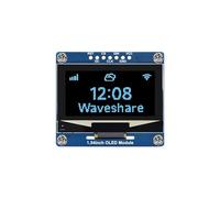 Coolwell 1.54 inch OLED Display Module for Raspberry Pi 4B+ 4B 3B+ 3B 2B+ Zero W WH 2W for Arduino Jetson Nano STM32 128×64 Resolution Blue Display Color