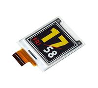 Coolwell 1.64inch Square E-Paper (G) Raw Display Panel, Red/Yellow/Black/White for Color E-Ink Screen, 168 × 168