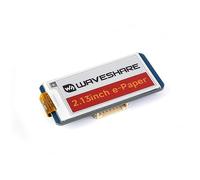 Coolwell Écran de papier électronique 2,13" pour Raspberry Pi 4B+ 4B 3B+ 3B 2B+ Zero W WH 2W pour Arduino Jetson Nano 250 x 122 Rouge/jaune/noir/blanc Interface SPI