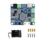 Coolwell Memory PC Module de gestion de puissance solaire (D) pour Raspberry Pi/Jetson Nano/Arduino prend en charge l'adaptateur d'alimentation de type C ou le panneau solaire 6 V ~ 24 V avec support